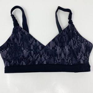 Fabletics Lacy-Look Sports Bra
